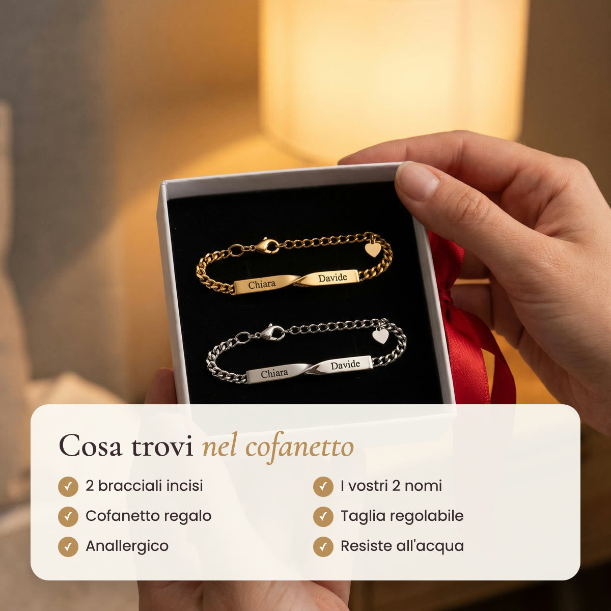 Cosa trovi nel cofanetto Duevelle