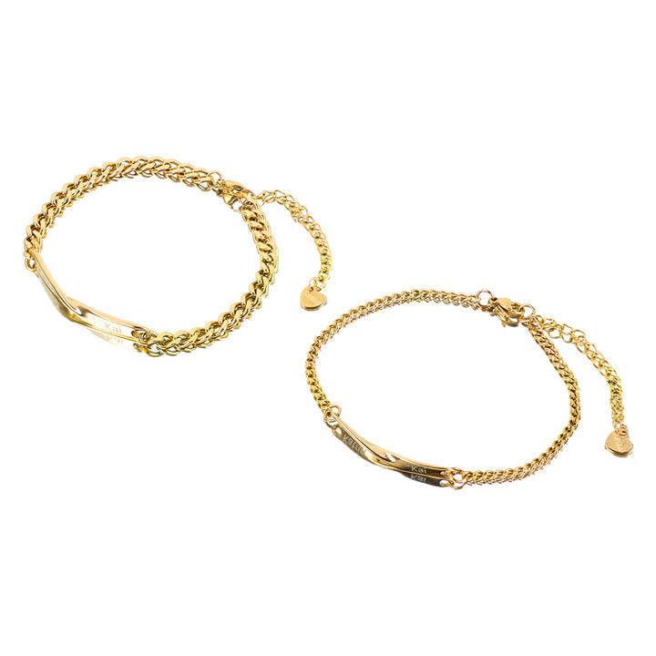 Set di bracciali oro